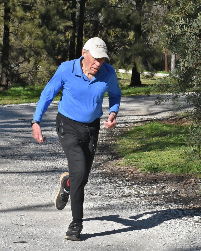 Dedicated timer Michael Sharp puts a lot of time and effort into doing the timing and results. It is only on the odd occasion he actually gets to let loose and have a run. The entire Runners Club community are very thankful for everything Michael does.